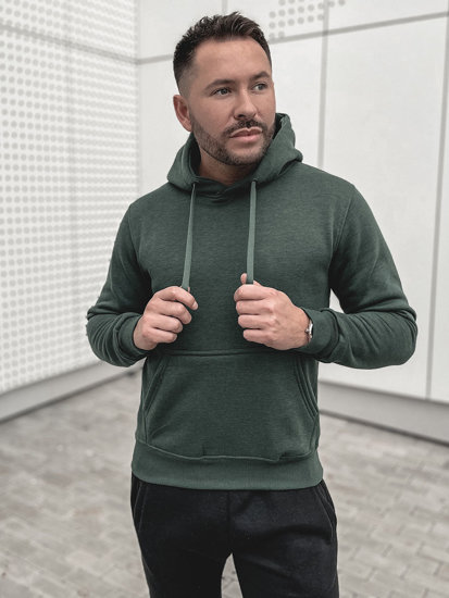 Men's Kangaroo Tracksuit Dark Green Bolf D002