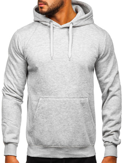 Men's Kangaroo Tracksuit Light Grey Bolf D002