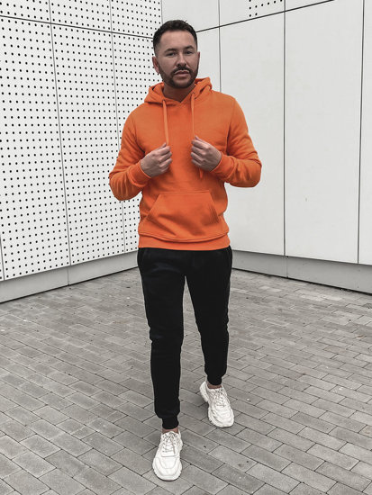 Men's Kangaroo Tracksuit Orange Bolf D002