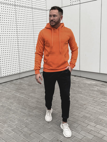 Men's Kangaroo Tracksuit Orange Bolf D002