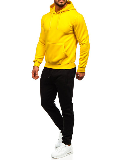 Men's Kangaroo Tracksuit Yellow Bolf D002-28