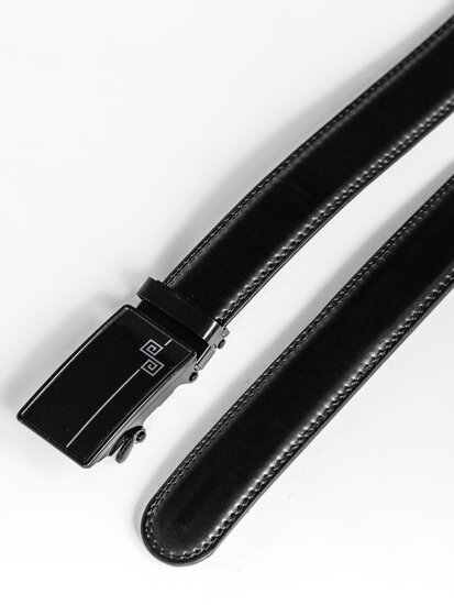 Men’s Leather Belt Black Bolf 019