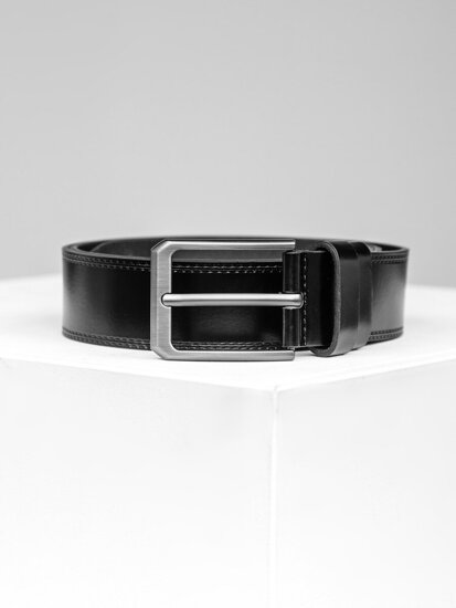 Men’s Leather Belt Black Bolf 831-1