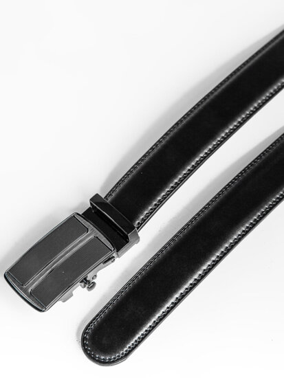 Men’s Leather Belt Black Bolf C002