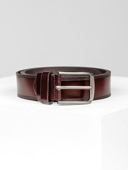 Men’s Leather Belt Brown Bolf 831-1