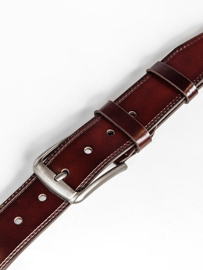 Men’s Leather Belt Brown Bolf 831-1