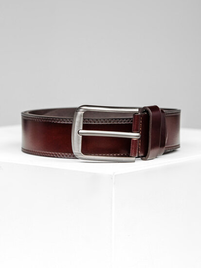 Men’s Leather Belt Brown Bolf 831-1