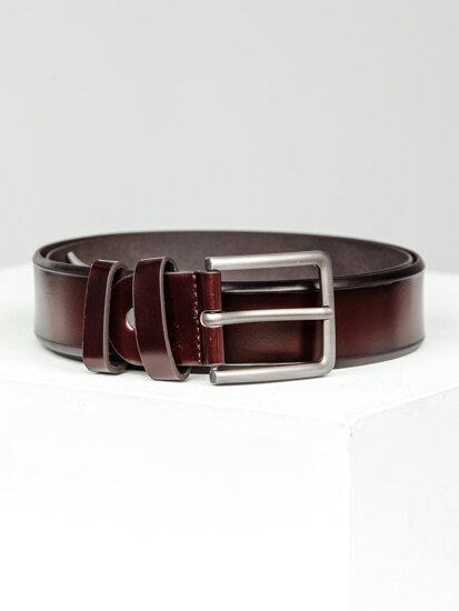 Men’s Leather Belt Brown Bolf 831-3