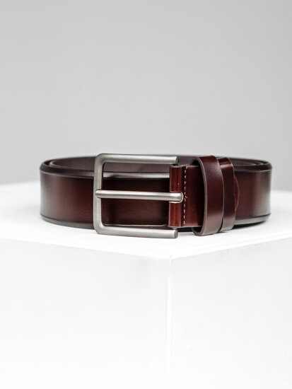 Men’s Leather Belt Brown Bolf 831-3