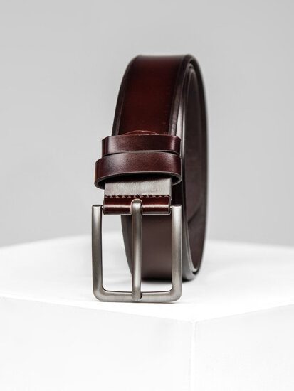 Men’s Leather Belt Brown Bolf 831-3