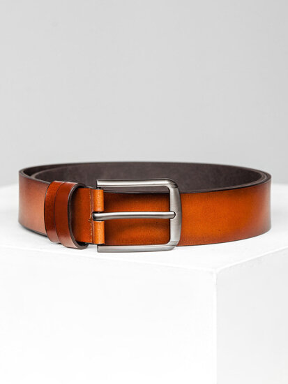 Men’s Leather Belt Brown Bolf 831