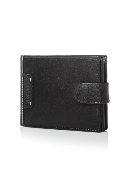 Men's Leather Wallet Black 3080