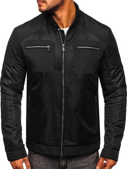 Men's Lightweight Jacket Black Bolf 1702