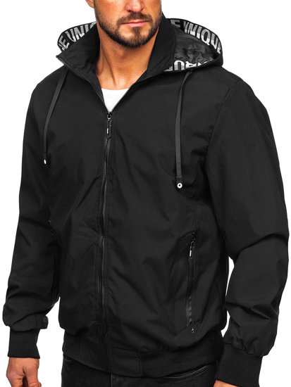 Men's Lightweight Jacket Black Bolf 5M3112