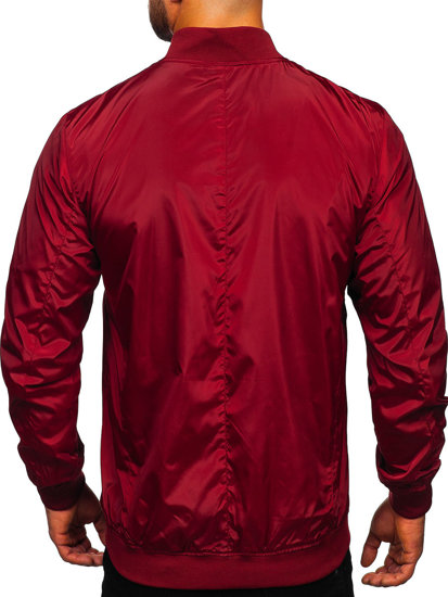 Men's Lightweight Jacket Claret Bolf W3909