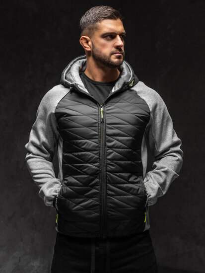 Men's Lightweight Jacket Grey Bolf KS2145