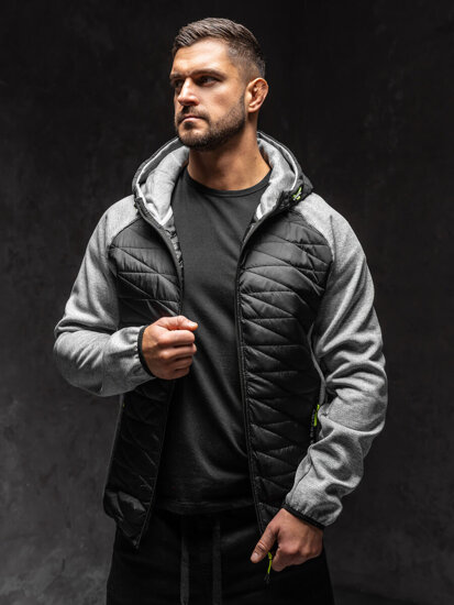 Men's Lightweight Jacket Grey Bolf KS2145