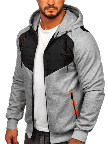 Men's Lightweight Jacket Grey Bolf KS2149