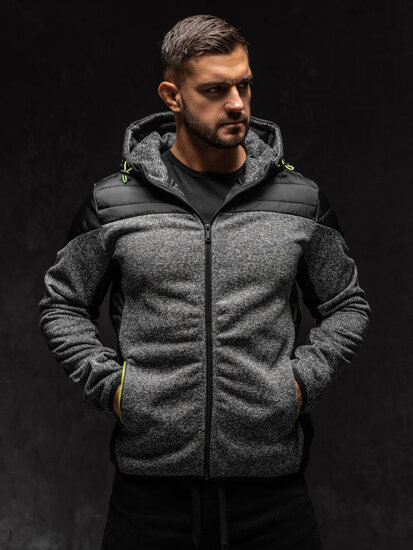 Men's Lightweight Jacket Grey Bolf KS2158