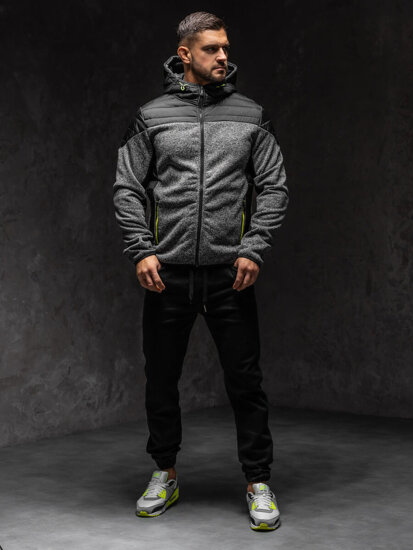 Men's Lightweight Jacket Grey Bolf KS2158