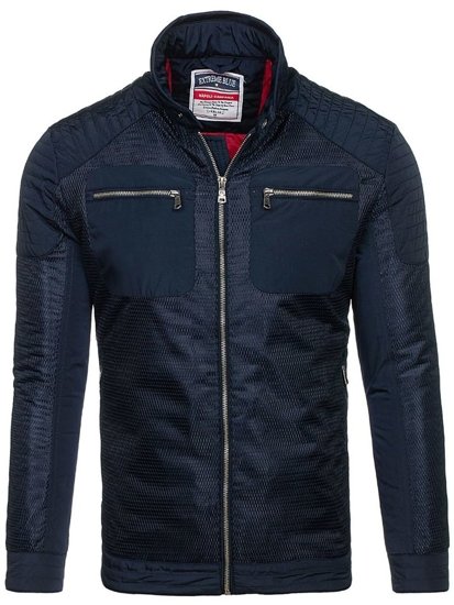 Men's Lightweight Jacket Navy Blue Bolf 1702