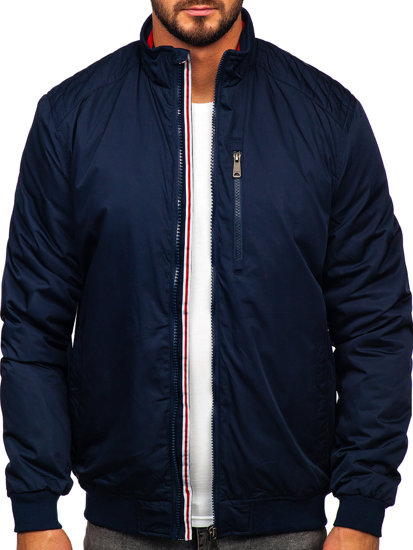 Men's Lightweight Jacket Navy Blue Bolf 1907