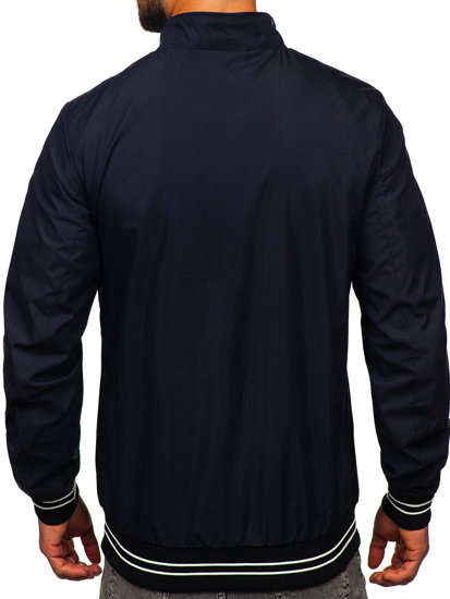 Men's Lightweight Jacket Navy Blue Bolf 7345