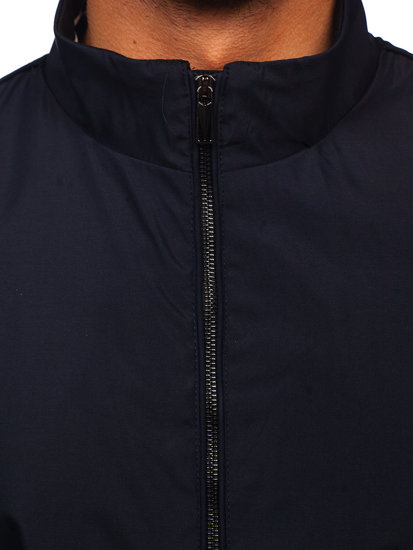 Men's Lightweight Jacket Navy Blue Bolf 7345