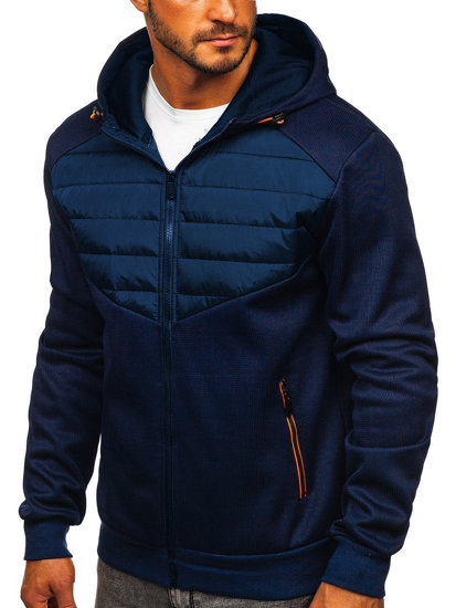 Men's Lightweight Jacket Navy Blue Bolf KS2232