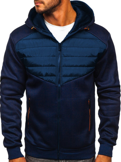 Men's Lightweight Jacket Navy Blue Bolf KS2232