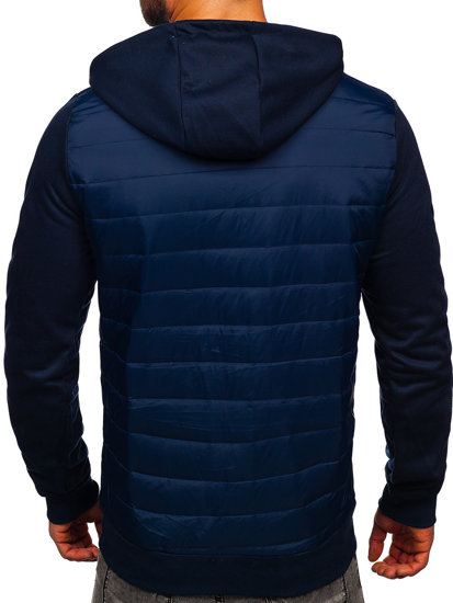 Men's Lightweight Jacket Navy Blue Bolf KS2232