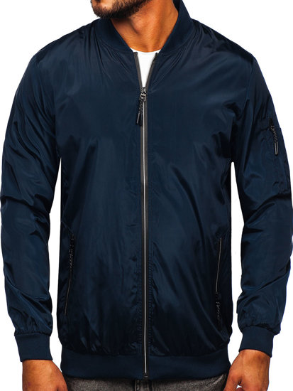 Men's Lightweight Jacket Navy Blue Bolf W3908