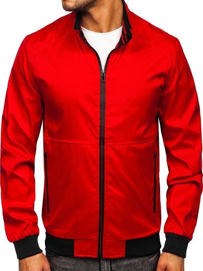 Men's Lightweight Jacket Red Bolf 6782