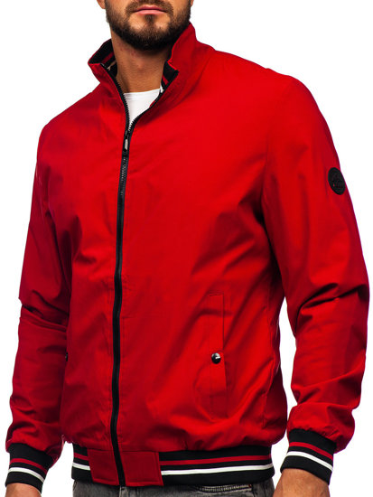 Men's Lightweight Jacket Red Bolf 7342