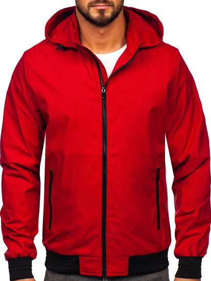 Men's Lightweight Jacket Red Bolf 7349