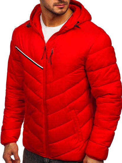 Men's Lightweight Jacket Red Bolf M13008