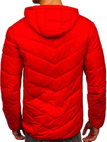 Men's Lightweight Jacket Red Bolf M13008