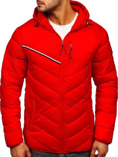 Men's Lightweight Jacket Red Bolf M13008