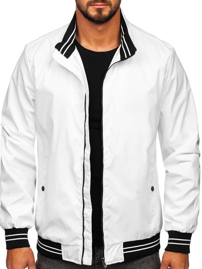 Men's Lightweight Jacket White Bolf 7345