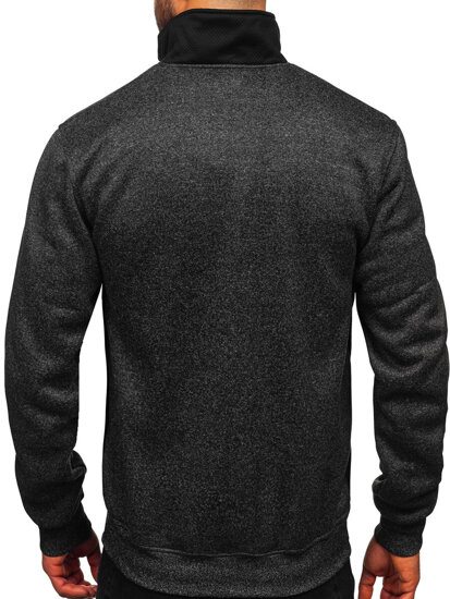 Men's Lightweight Jacket with stand up collar Graphite Bolf TC1232