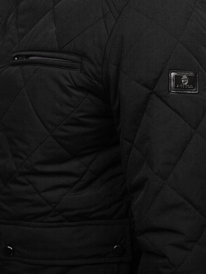 Men's Lightweight Quilted Jacket Black Bolf 22M11