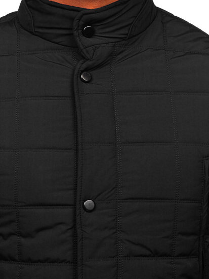 Men's Lightweight Quilted Jacket Black Bolf 22M16