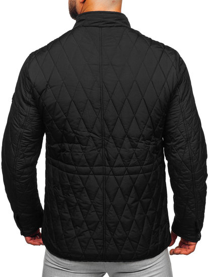 Men's Lightweight Quilted Jacket Black Bolf 22M19