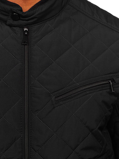 Men's Lightweight Quilted Jacket Black Bolf 22M306