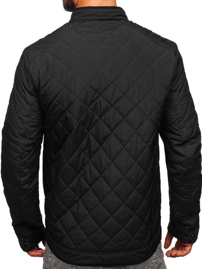 Men's Lightweight Quilted Jacket Black Bolf 22M306