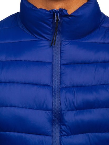 Men's Lightweight Quilted Jacket Navy Blue Bolf 13007