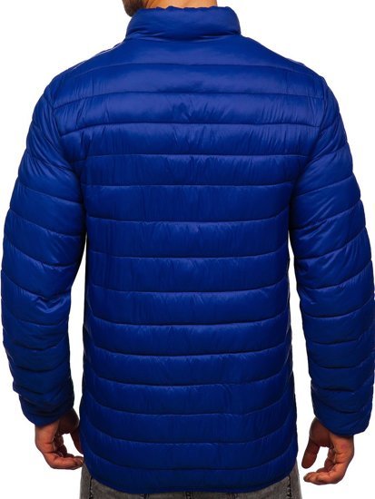 Men's Lightweight Quilted Jacket Navy Blue Bolf 13007