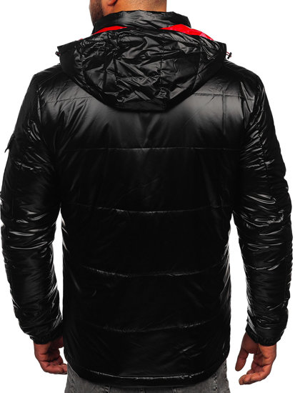 Men's Lightweight Quilted Sport Jacket Black Bolf 2137