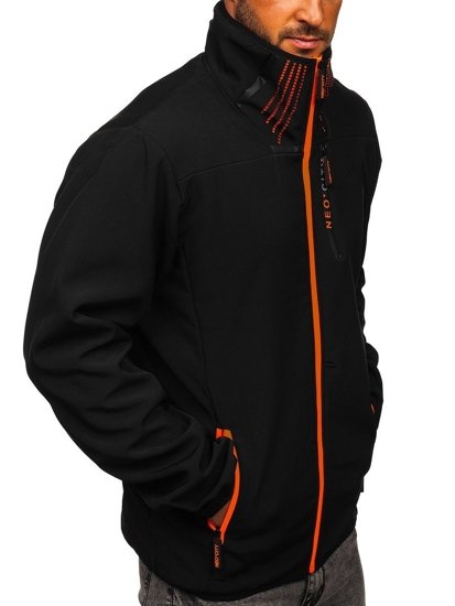 Men's Lightweight Softshell Jacket Black Bolf KS2185