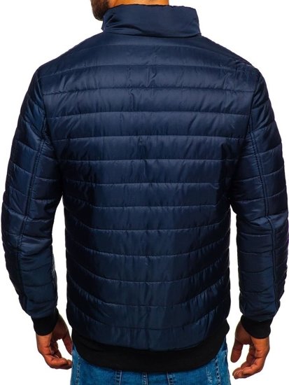 Men's Lightweight Sport Jacket Navy Blue Bolf MY22